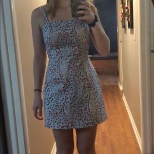 French Connection Light Blue Flower Dress